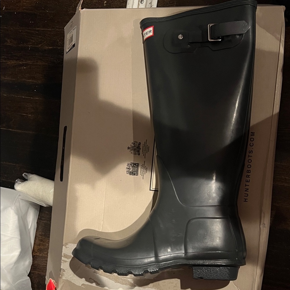 Hunter Classic Black Tall Boots